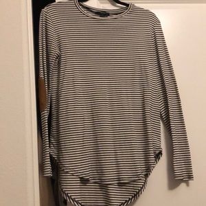 High low long sleeve